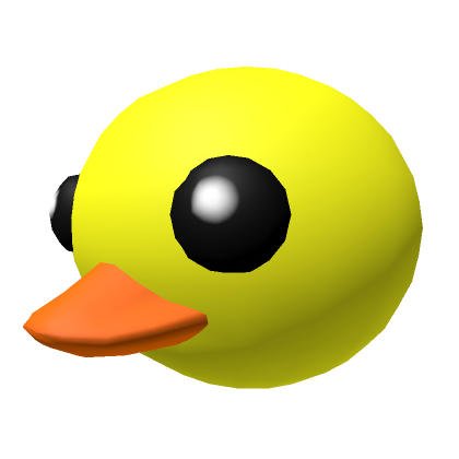 🐤Giant Duckie Duck Head | Roblox Item - Rolimon's