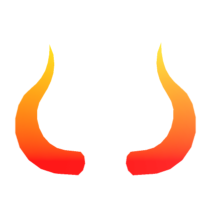 Roblox Item Horns of Solid Lava