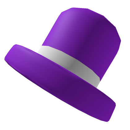 Roblox Item agonizingly purple top hat