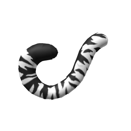 Roblox Item White Tiger Tail