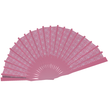 Roblox Item Pink Fan