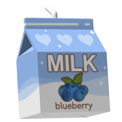 Cute Kawaii Blueberry Milk | Roblox Item - Rolimon's