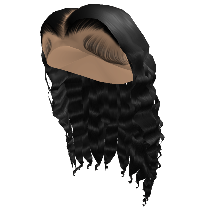 “Black” Brazilian deep wave/curly hair | Roblox Item - Rolimon's