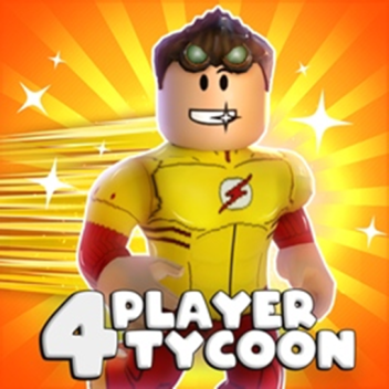 😱 4 Player Superhero Tycoon