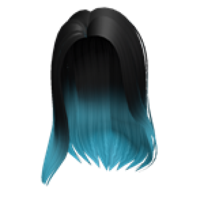 Popular Girl Blue & Black Hair - Roblox