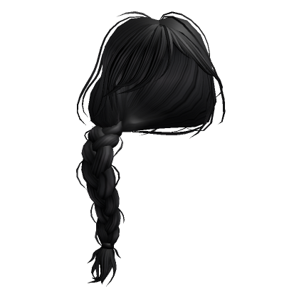 Lovely Girly Braids in Black-Red's Code & Price - RblxTrade