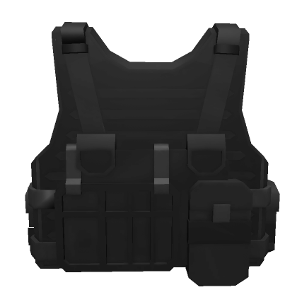 Roblox Item Law Enforcement Tactical Vest (Black)