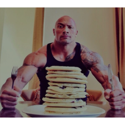 The rock shop pancakes