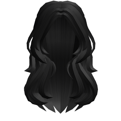 Y2K Pixie Wolfcut Layered Preppy Hair (Black)'s Code & Price - RblxTrade