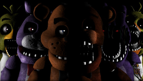 Destroy FNaF Animatronics 1 - Roblox