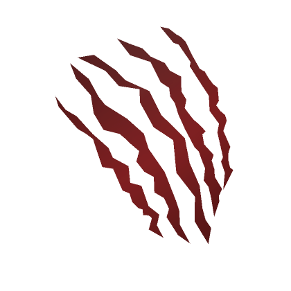 Red Scar Face Roblox, HD Png Download , Transparent Png Image