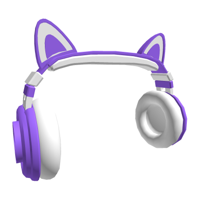 Gaming Kitty Headphones (Purple)'s Code & Price - RblxTrade