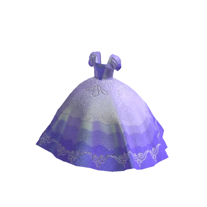 Princess Ballroom Gown - Purple | Roblox Item - Rolimon's