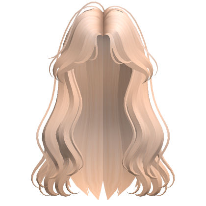 Long Wavy Hair Blonde  Roblox Item - Rolimon's