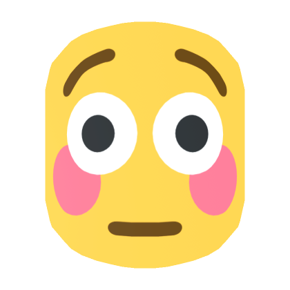 Roblox Item Flushed Emoji