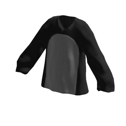 Roblox Item Cozy Black Shark  Sweater