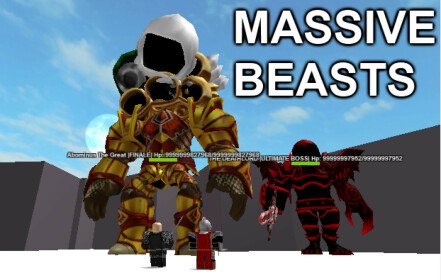 Get chased by two monsters - Roblox