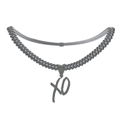 XO Iced Out Necklace | Roblox Item - Rolimon's