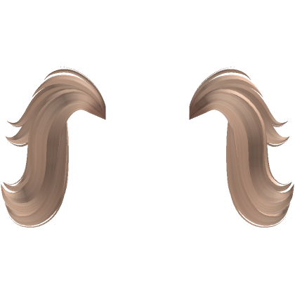 Kawaii Pigtail Extensions in Blonde