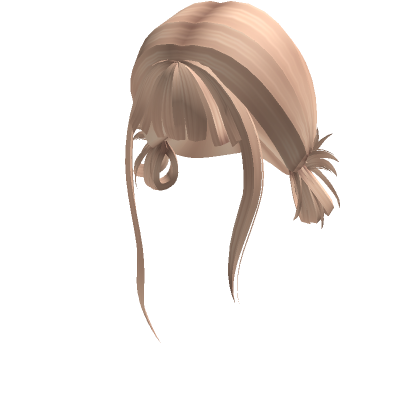 Roblox Item Blonde Cute Buns with Bangs