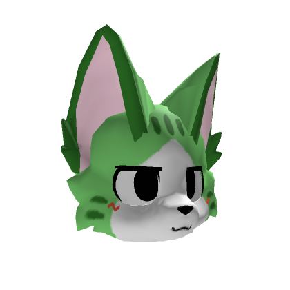 Green Kemono Tabby Cat | Roblox Item - Rolimon's