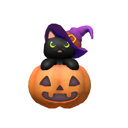 🎃 Halloween Pumpkin Cat Backpack 1.0's Code & Price - RblxTrade