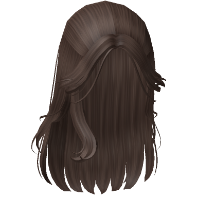 Brown Popstar Cute Girl Hair's Code & Price - RblxTrade