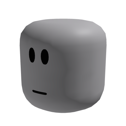 Big Sad Noob Face (3D) - Roblox
