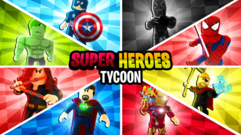 Super Hero Tycoon! [8 HEROES!]