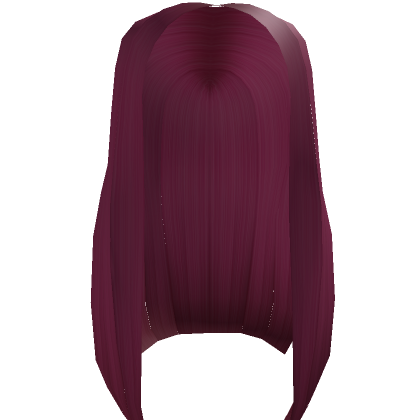 Roblox Item Fuchsia Pink Silk Press Wig