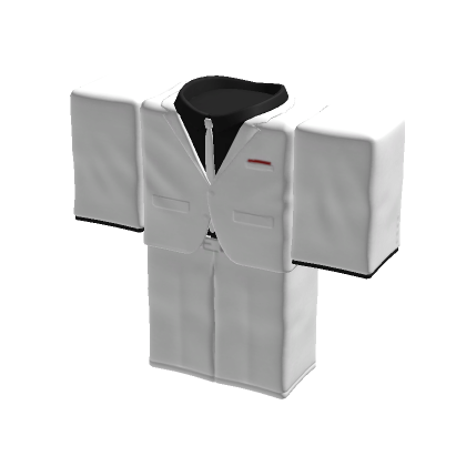 White Roblox suit T-shirt em 2023