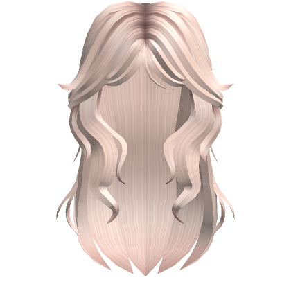 Anime Layered Y2K Messy Hair Platinum Blonde's Code & Price - RblxTrade
