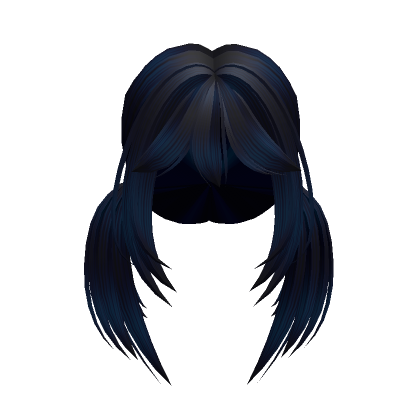 Black Blue Hair | Roblox Item - Rolimon's