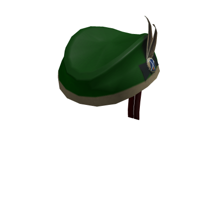 Roblox Item Feather-Capped Adventurer