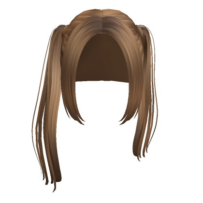 Messy Kawaii Dolly Pigtails Caramel | Roblox Item - Rolimon's