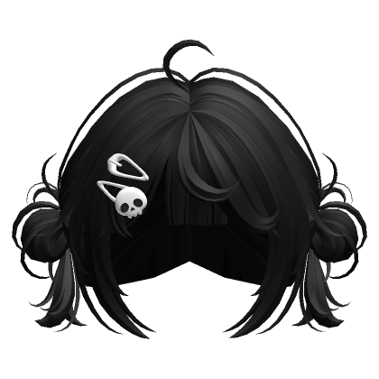 Mermaid Waves Hair(Black)'s Code & Price - RblxTrade