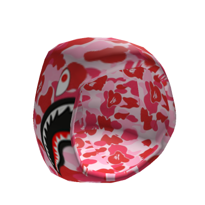 Pink best sale camo bape