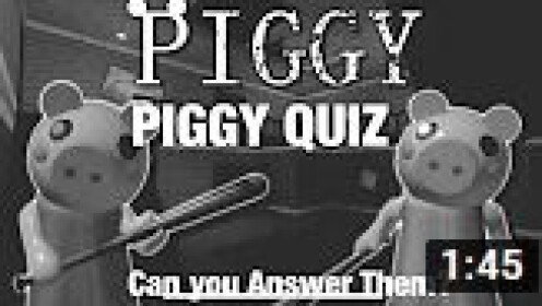 Hard Piggy Roblox Quiz: Can You Pass It?, Roblox Quiz