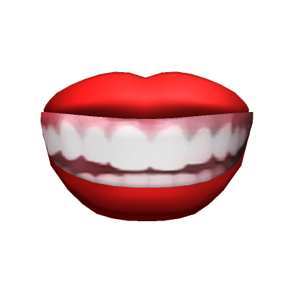 Crazy Meme Lips with Teeth - Red's Code & Price - RblxTrade