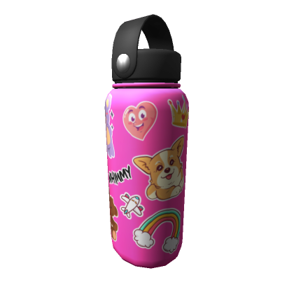 Roblox Item Pink Water Flask [3.0]