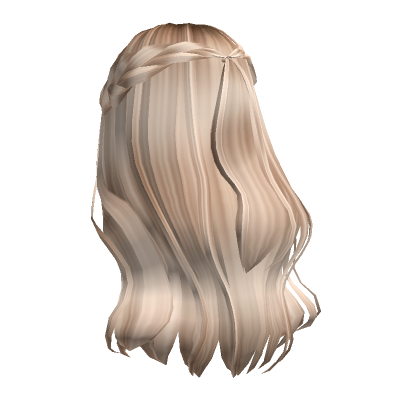 Roblox Item Majestic Braided Waves in Honey Blonde