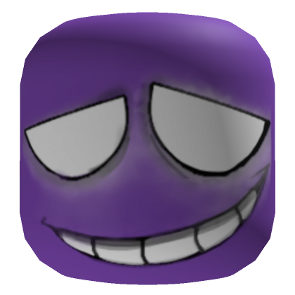 Purple Man Face  Roblox Item - Rolimon's