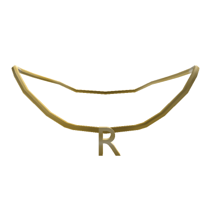 Roblox Item Initial Necklace: R