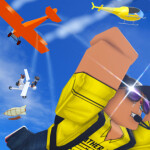 Aerobatic Flying 🛩 Skydive [Helicopter]