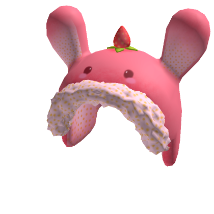 Strawberry Bunny Ushanka | Roblox Item - Rolimon's