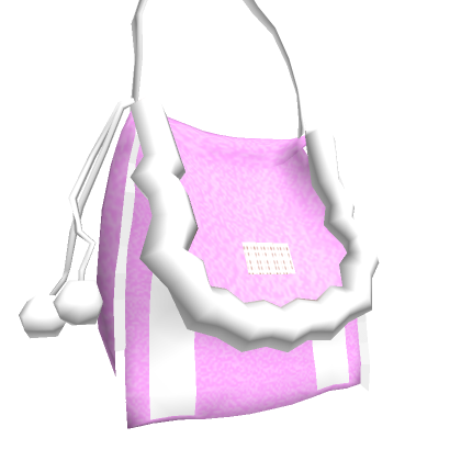 Roblox Item Pink Fluffy Shoulder Bag