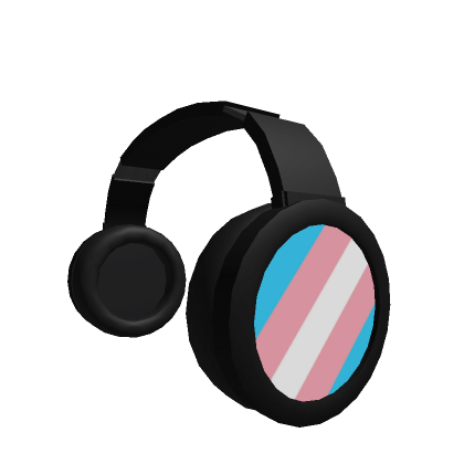 Roblox Item Pride Headphones: Trans