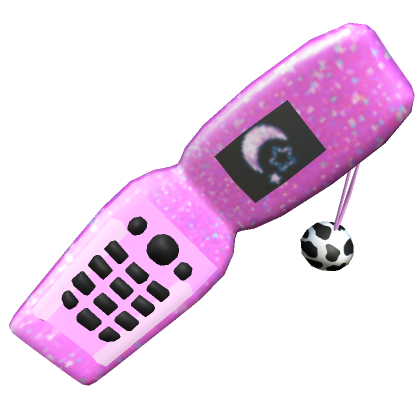Y2K Pink Sparkly Phone's Code & Price - RblxTrade