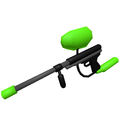 Roblox Item Green Paintball Gun