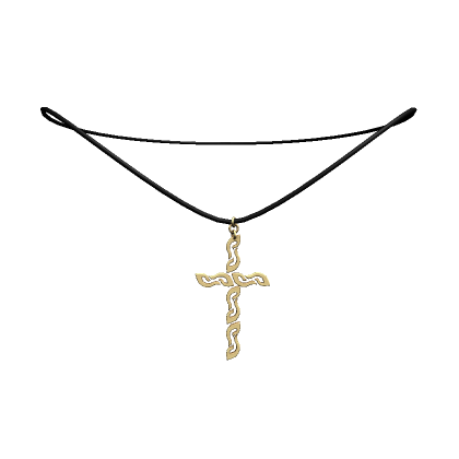 Gold Cross Necklace | Roblox Item - Rolimon's